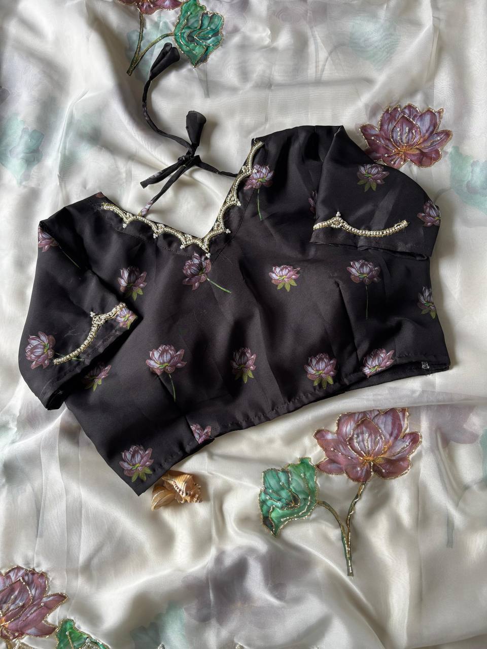 Designs handwork saree