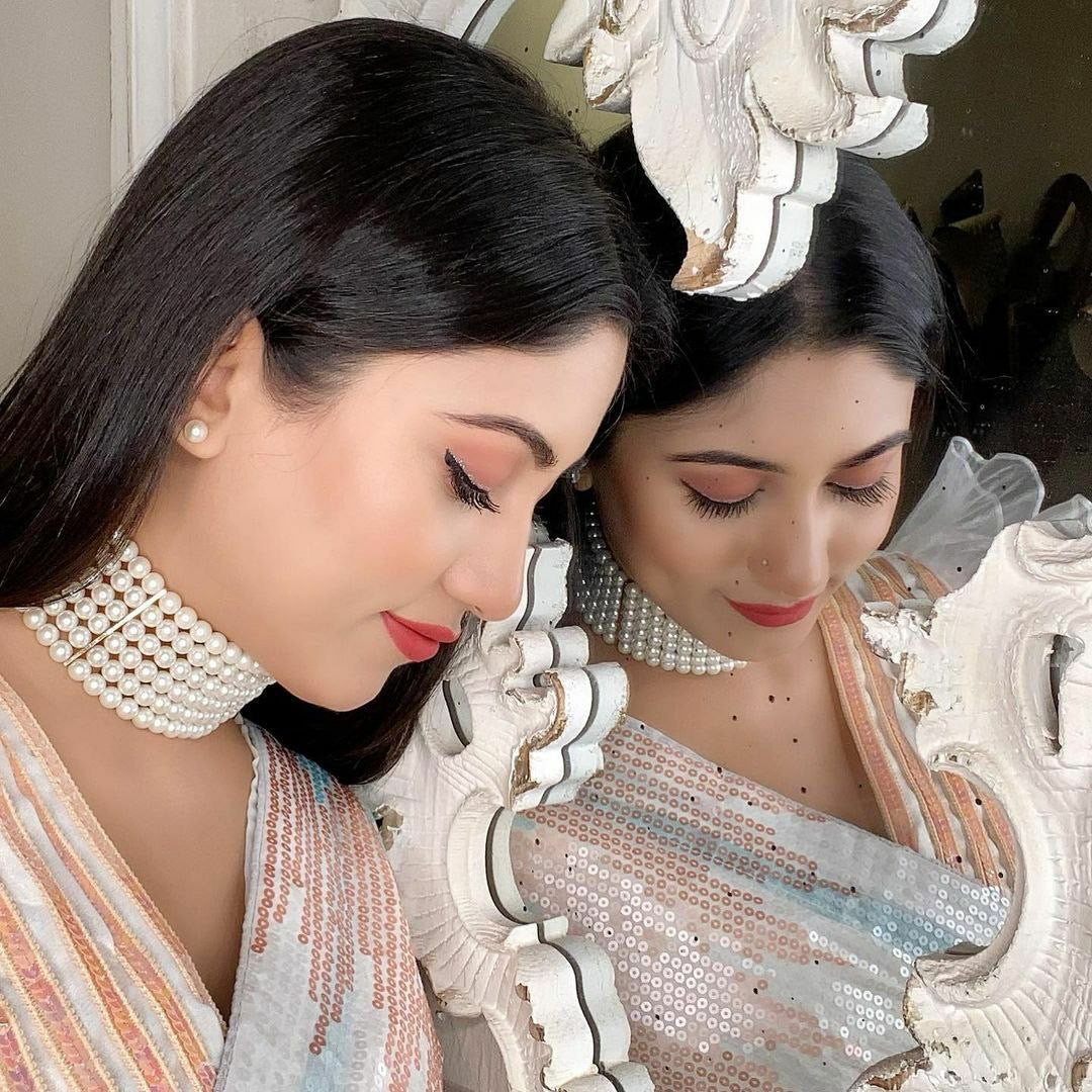 Celebrity inspired Beautiful SequanceSaree