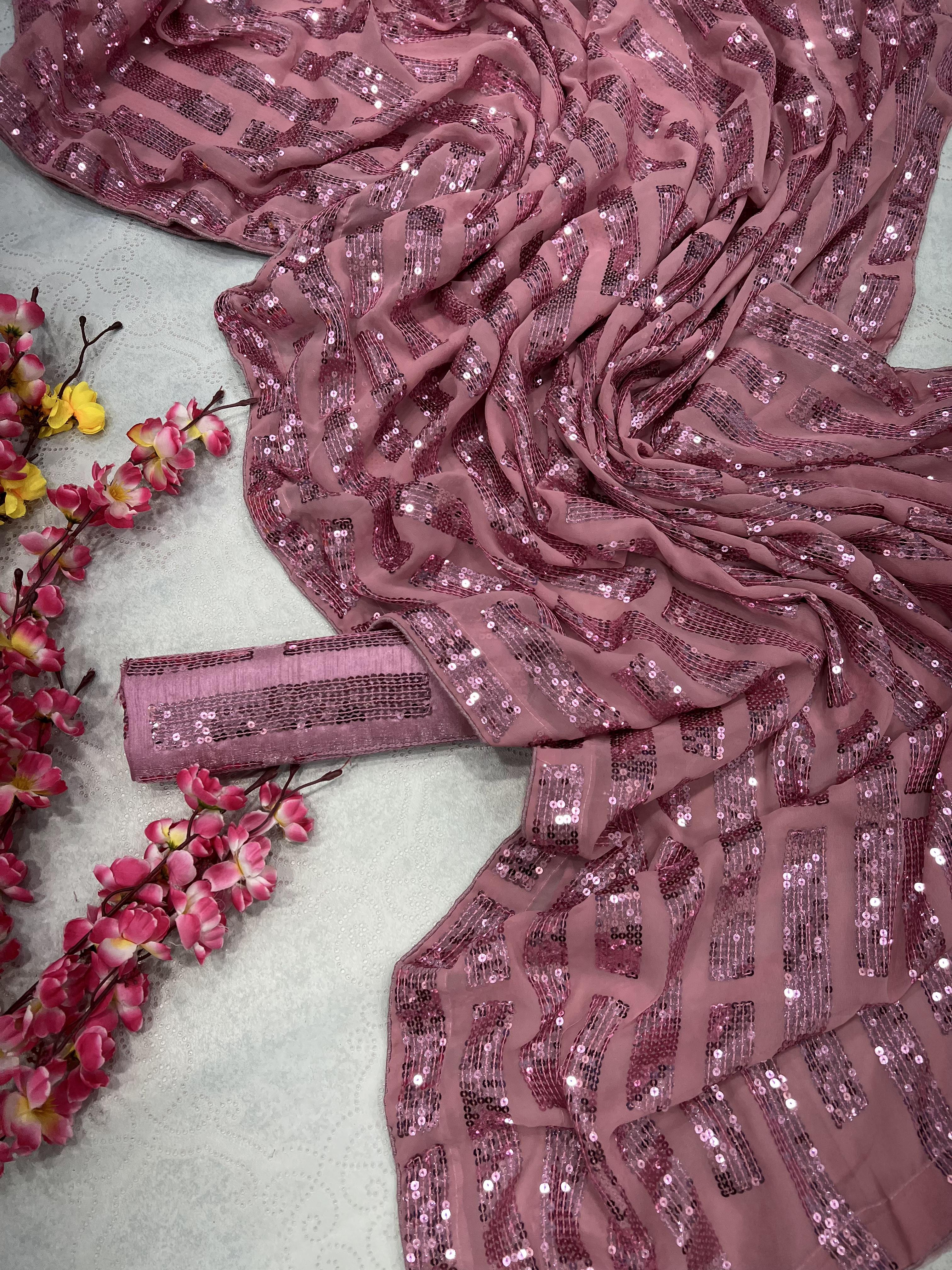 CELEBRITY STYLE SEQUENCE SAREE