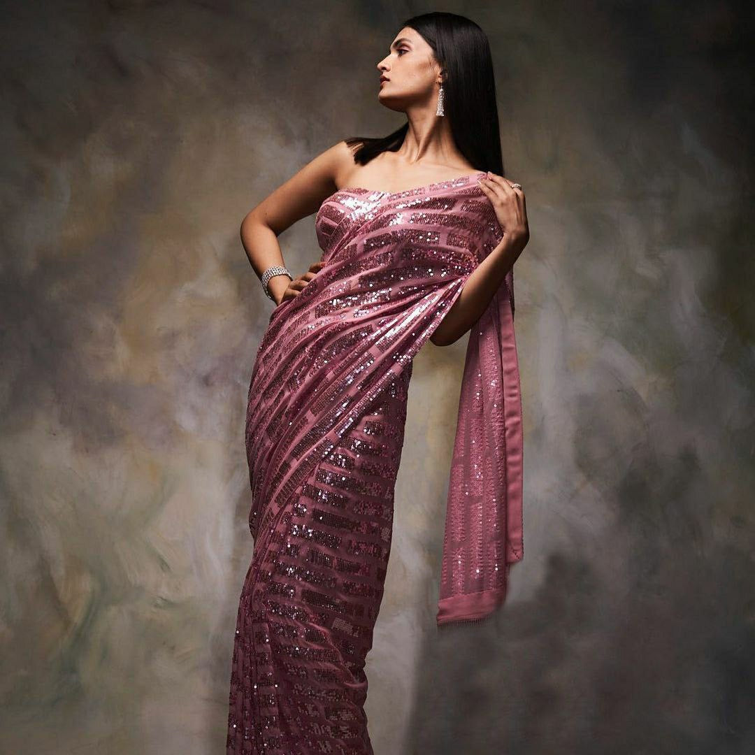 CELEBRITY STYLE SEQUENCE SAREE