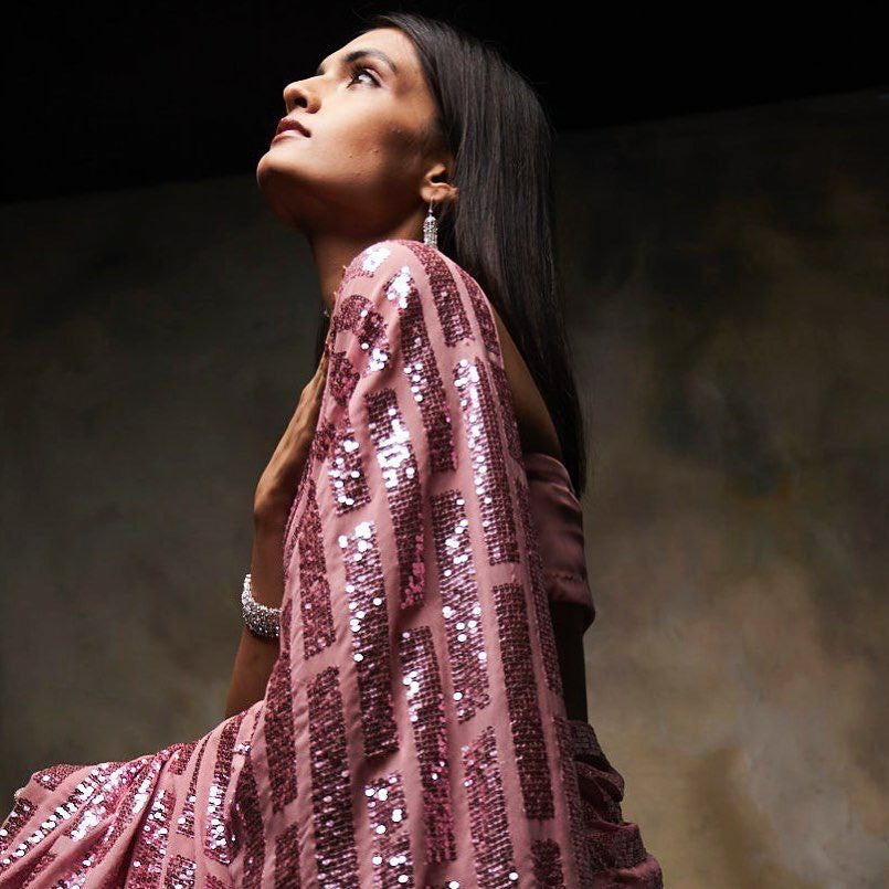 CELEBRITY STYLE SEQUENCE SAREE