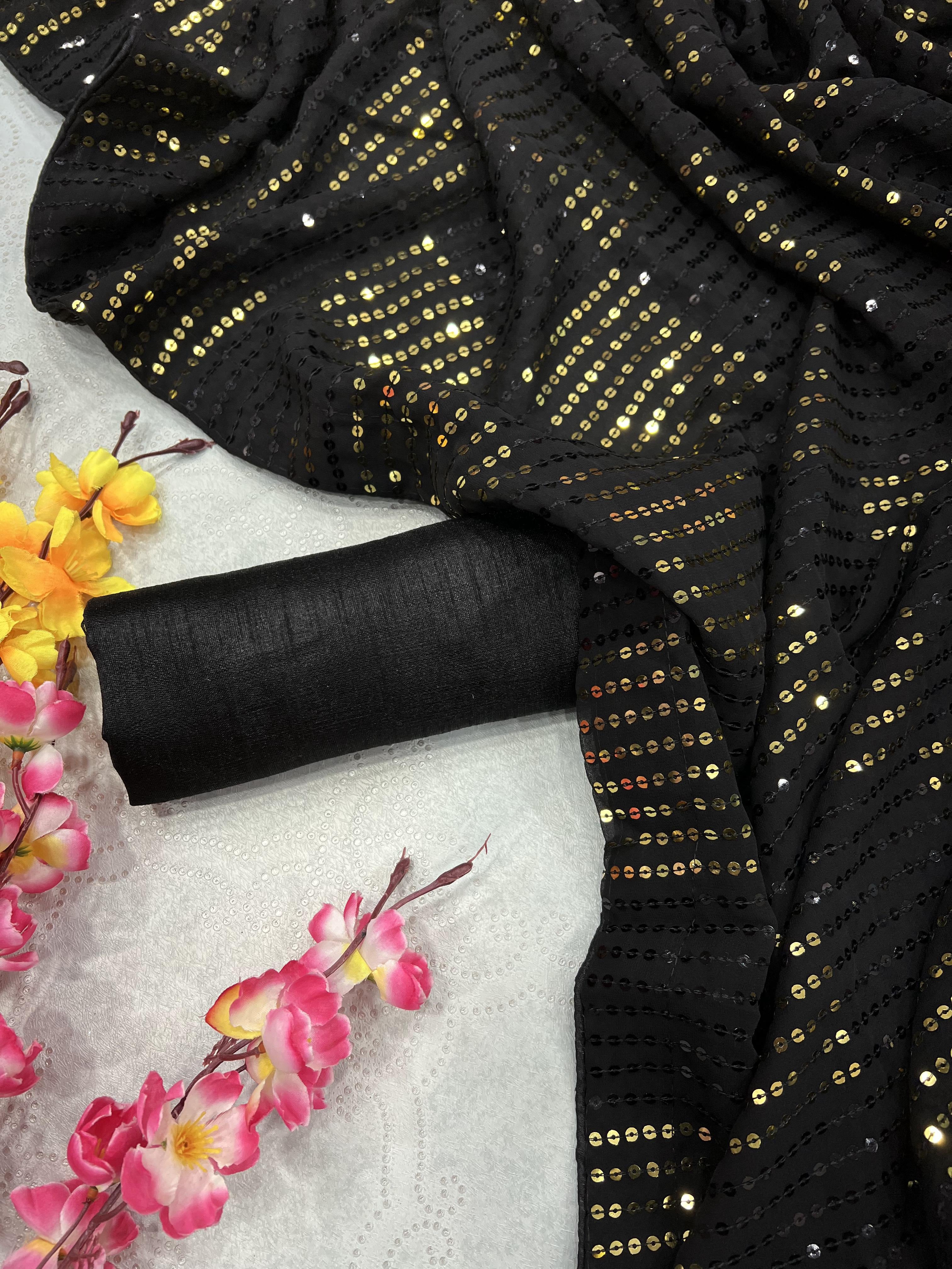 exclusive Sequance saree