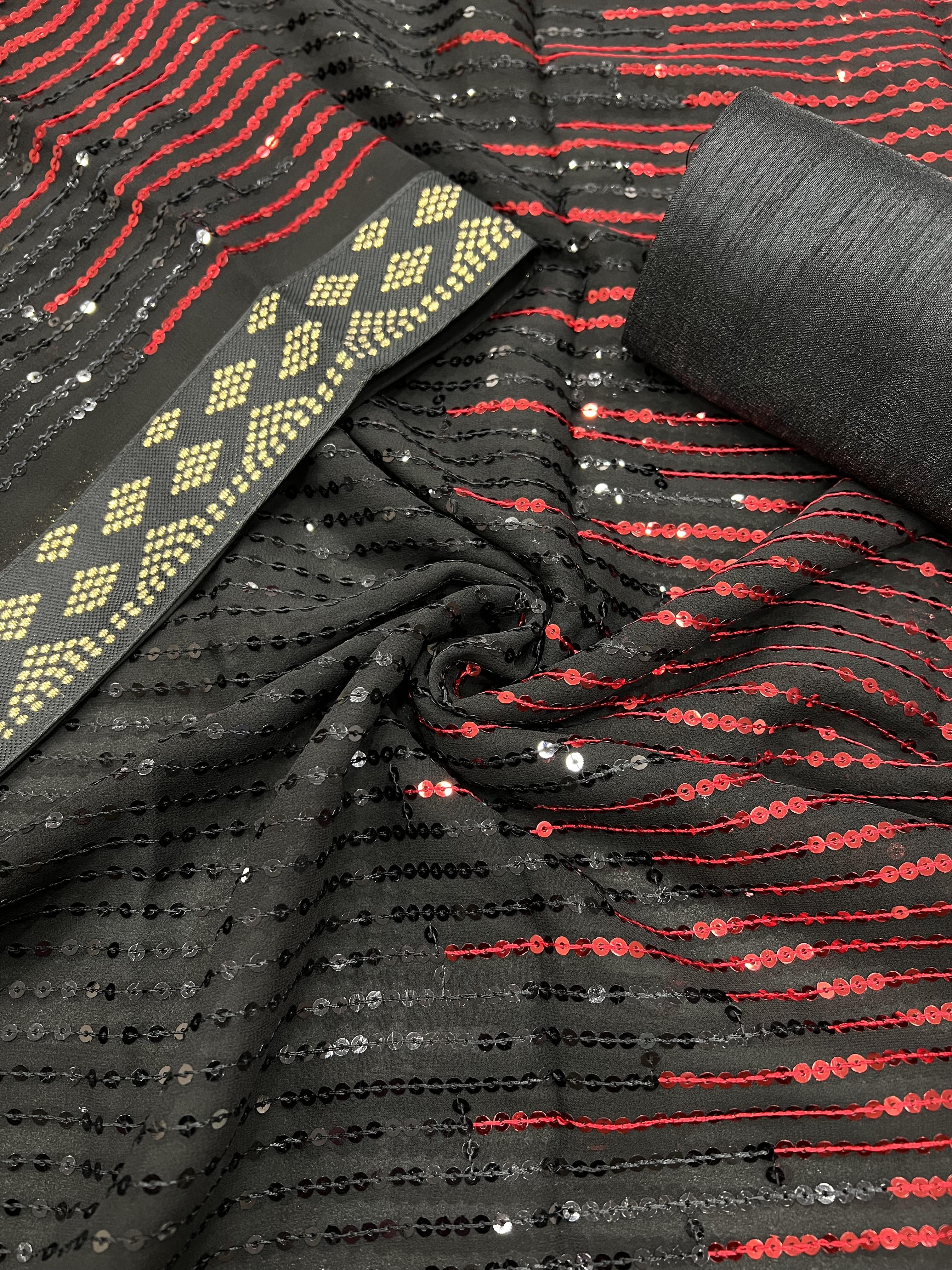 Exclusive Designer sequence saree