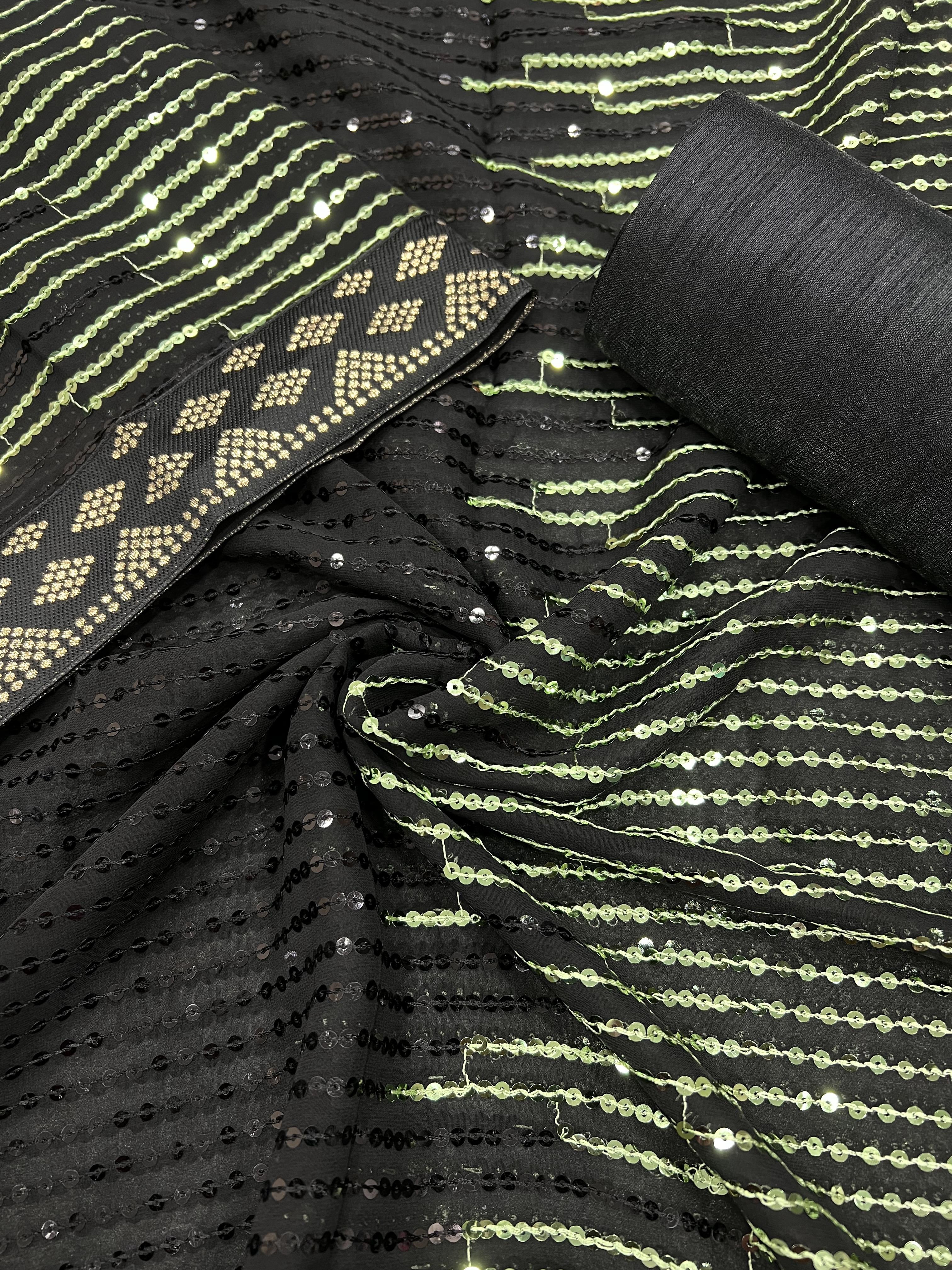 Exclusive Designer sequence saree