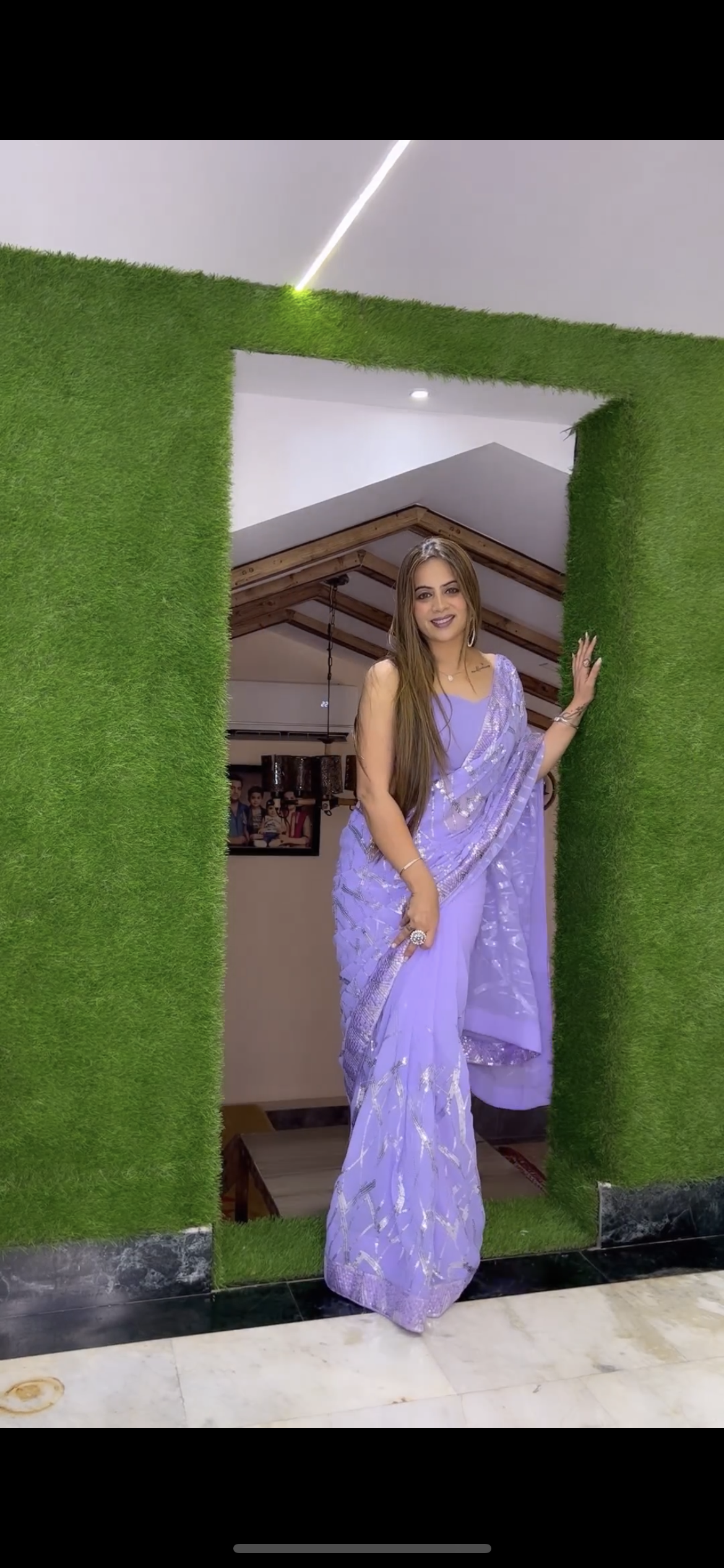 Exclusive sequance saree