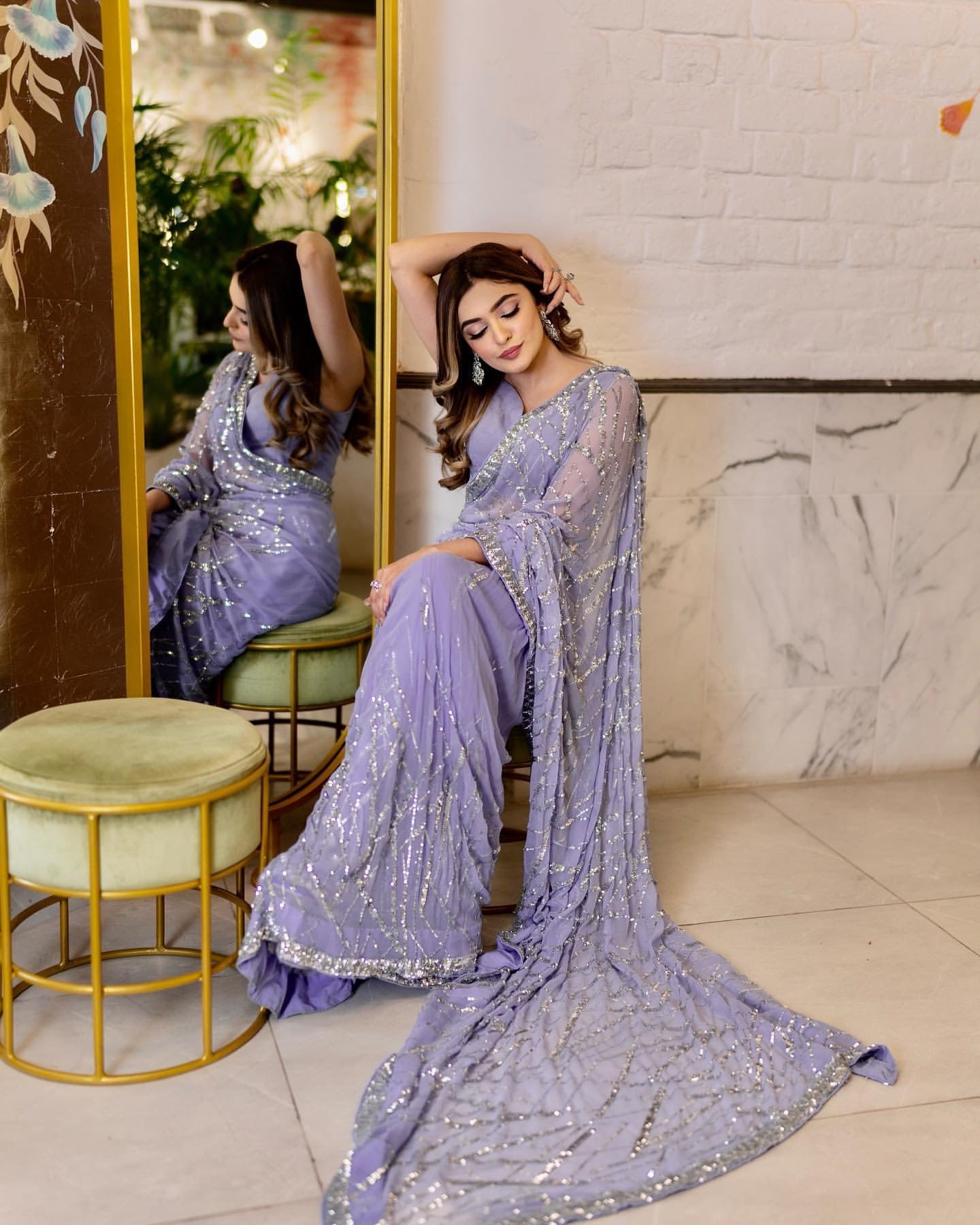 Exclusive sequance saree