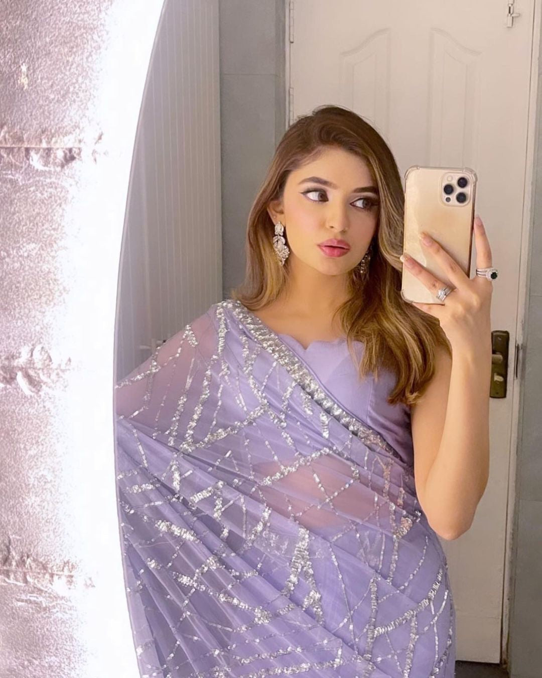 Exclusive sequance saree