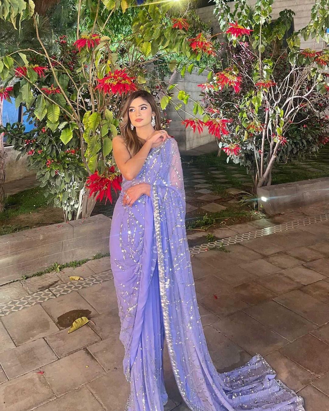 Exclusive sequance saree