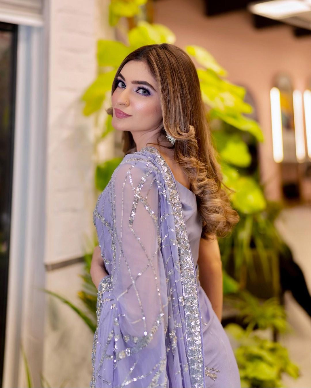 Exclusive sequance saree