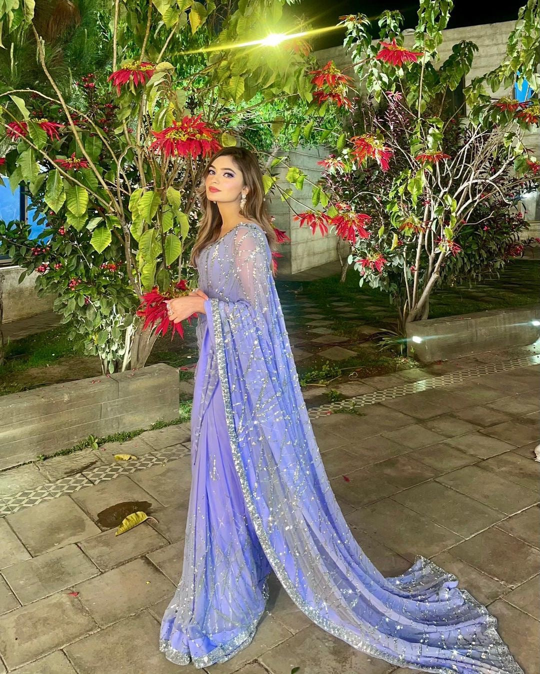 Exclusive sequance saree