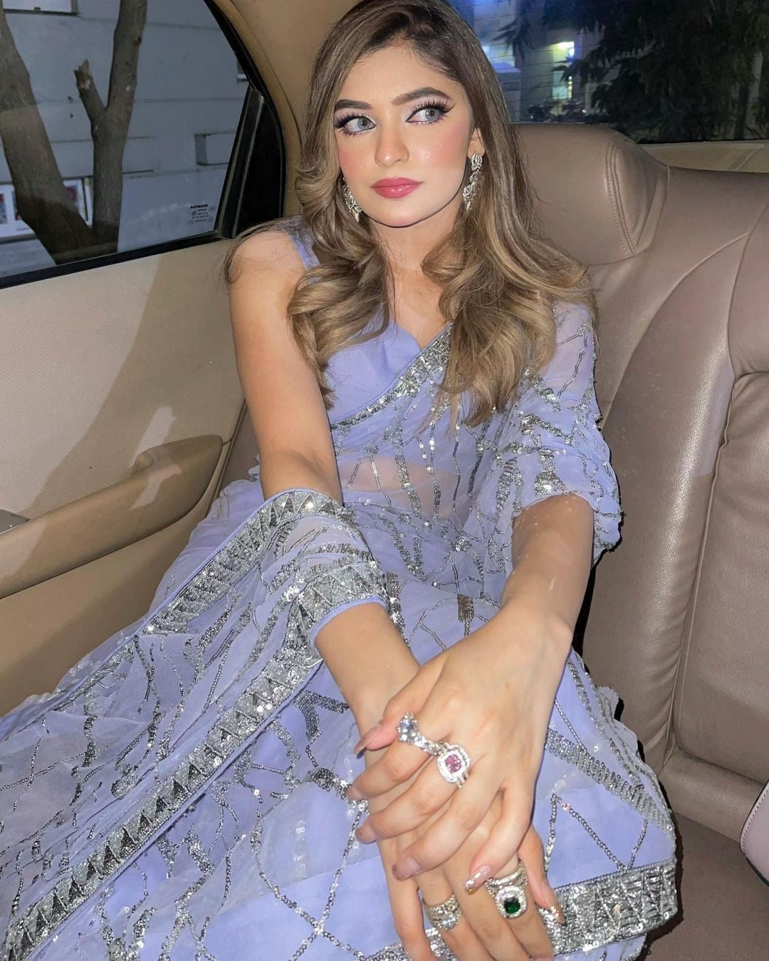 Exclusive sequance saree