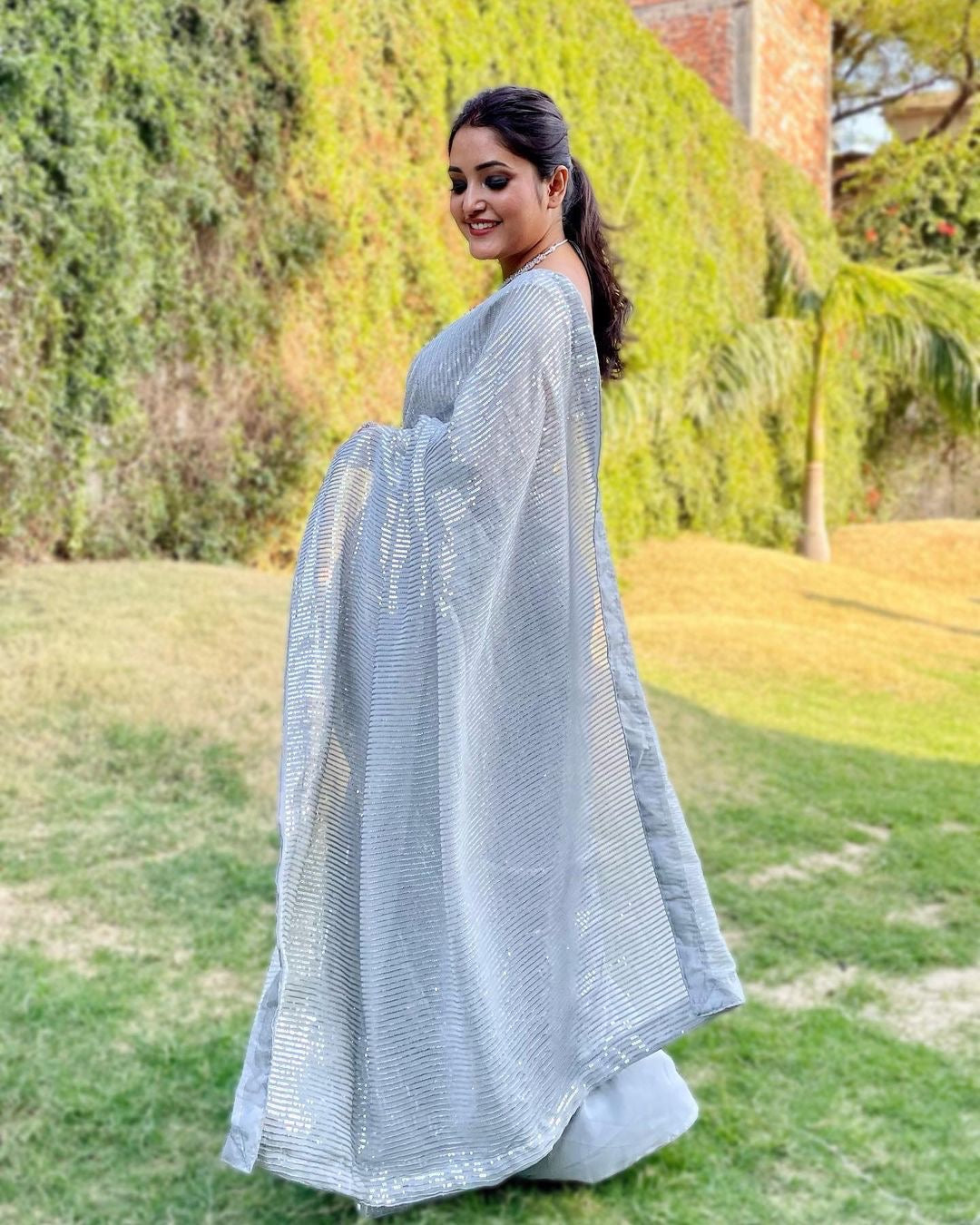 superhit Bollywood inspired sequence saree