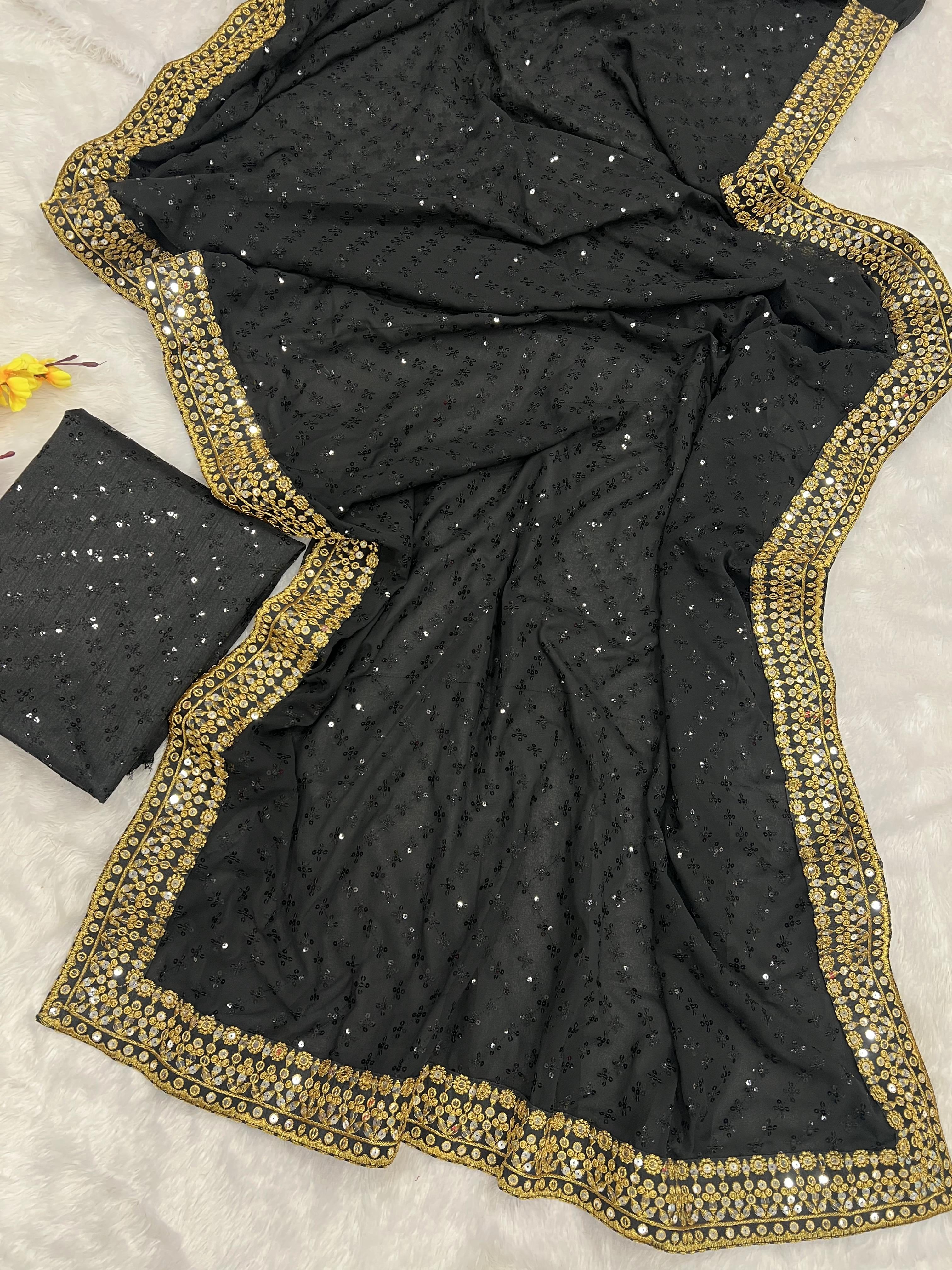 exclusive bollywood designer sequance saree