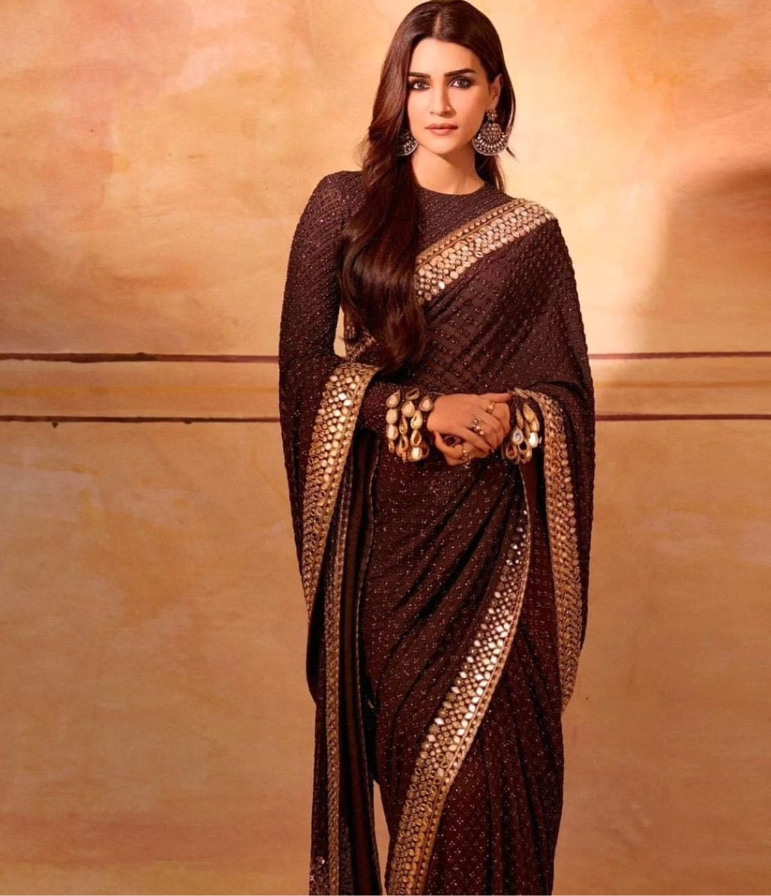 exclusive bollywood designer sequance saree