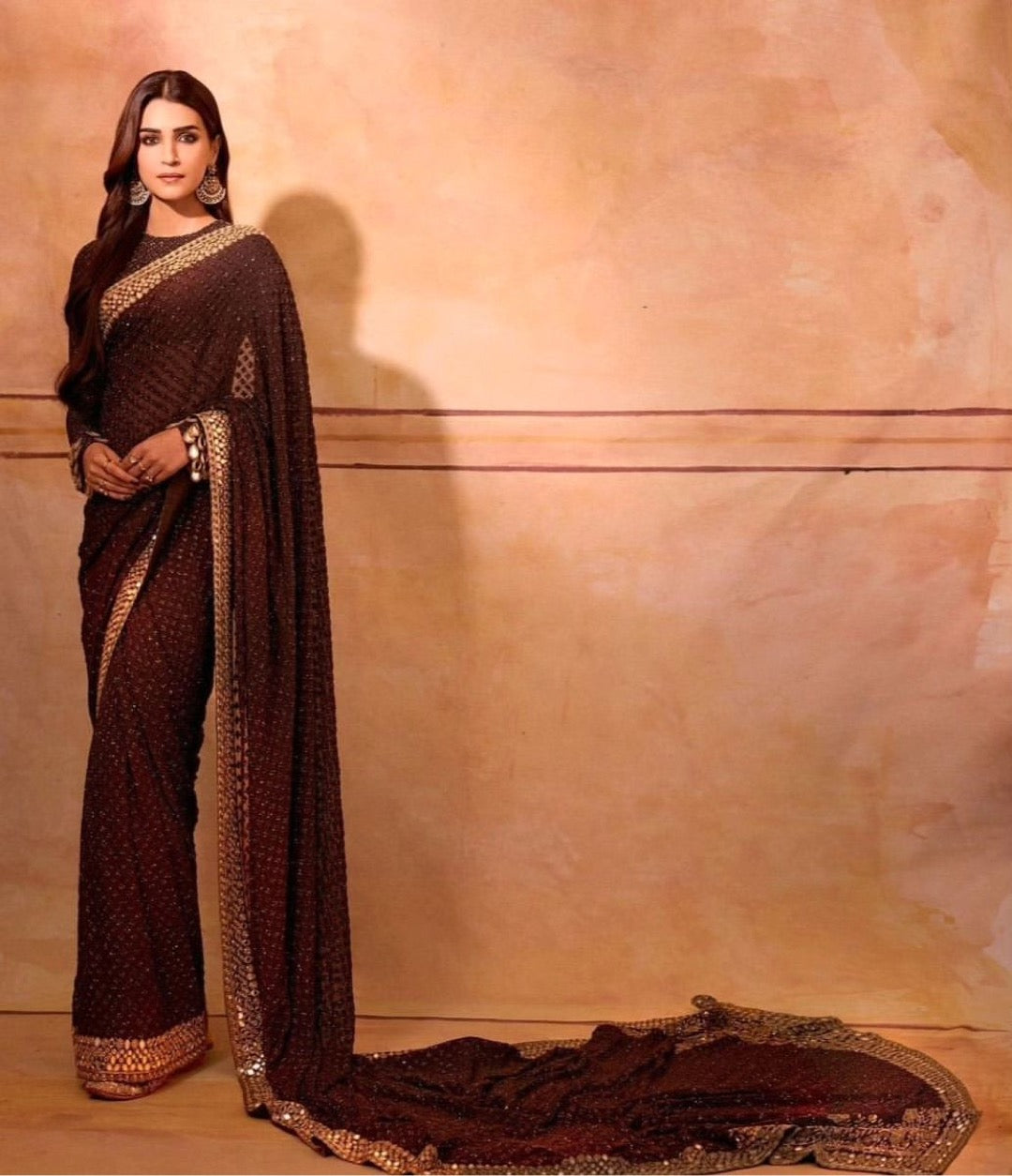 exclusive bollywood designer sequance saree