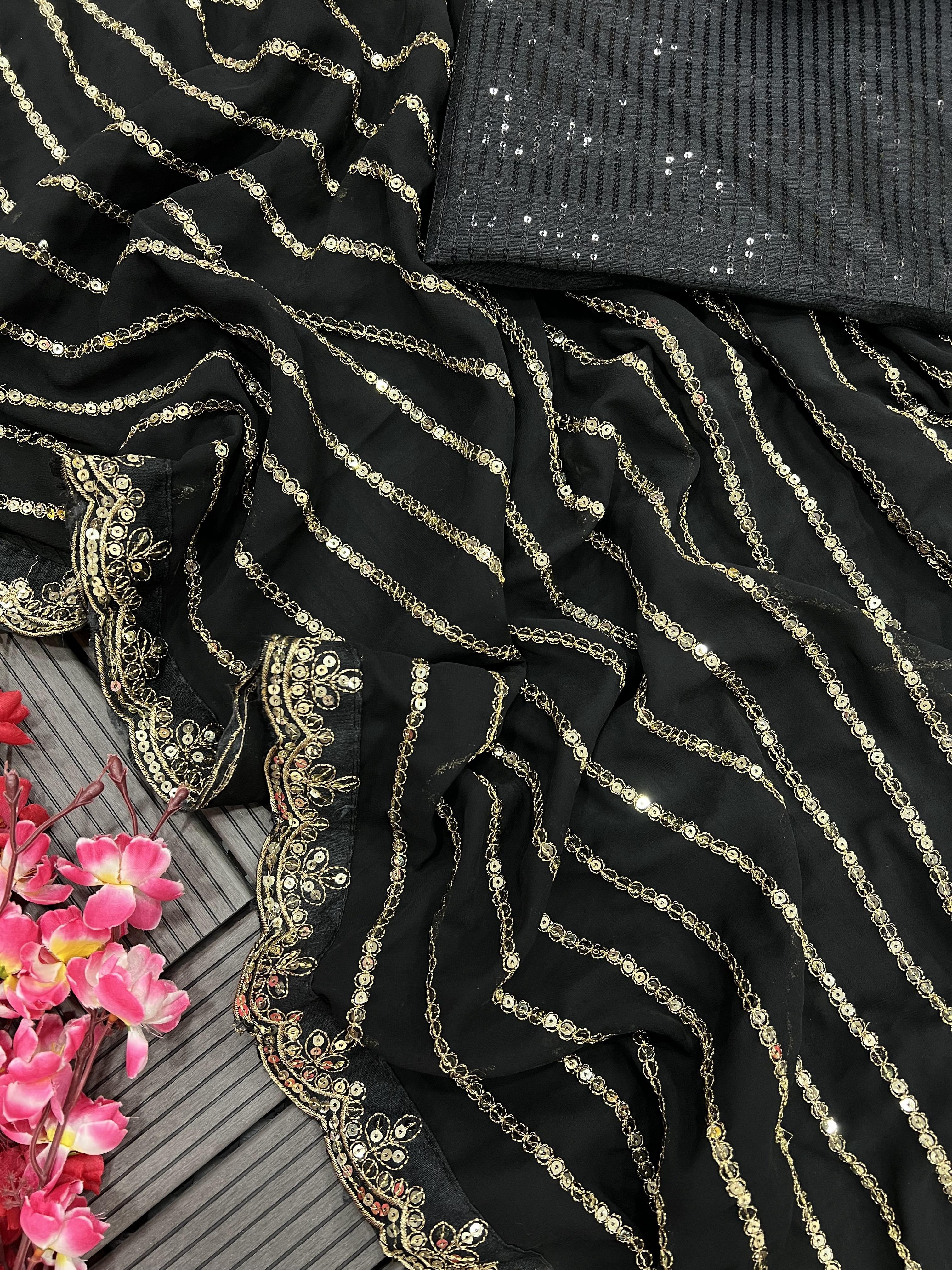 SUPERHIT CELEBRITY STYLE SEQUENCE SAREE