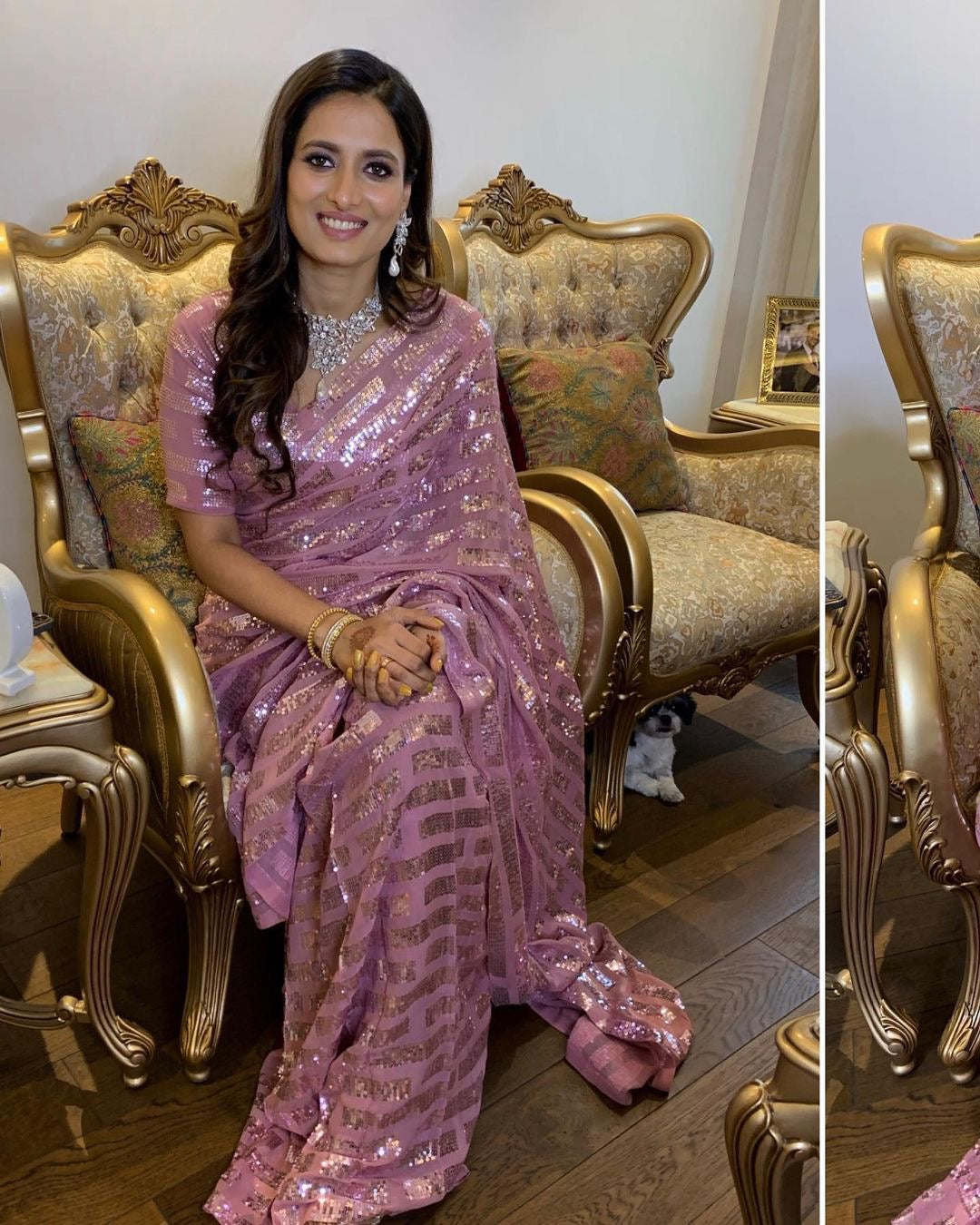 CELEBRITY STYLE SEQUENCE SAREE