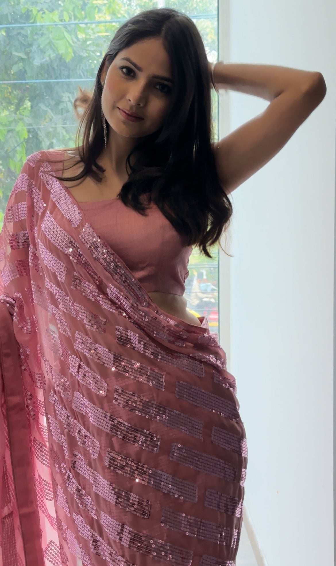 CELEBRITY STYLE SEQUENCE SAREE