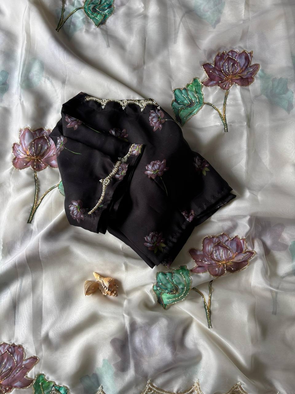 Designs handwork saree