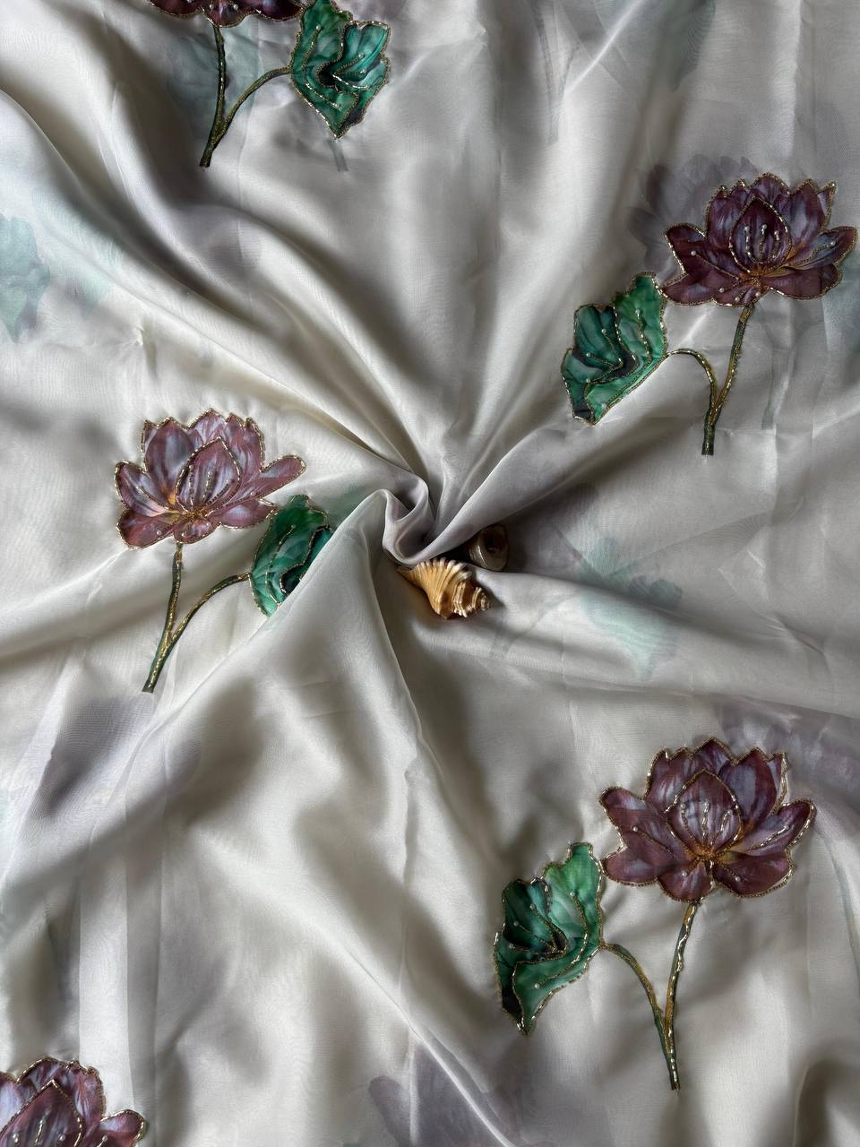 Designs handwork saree