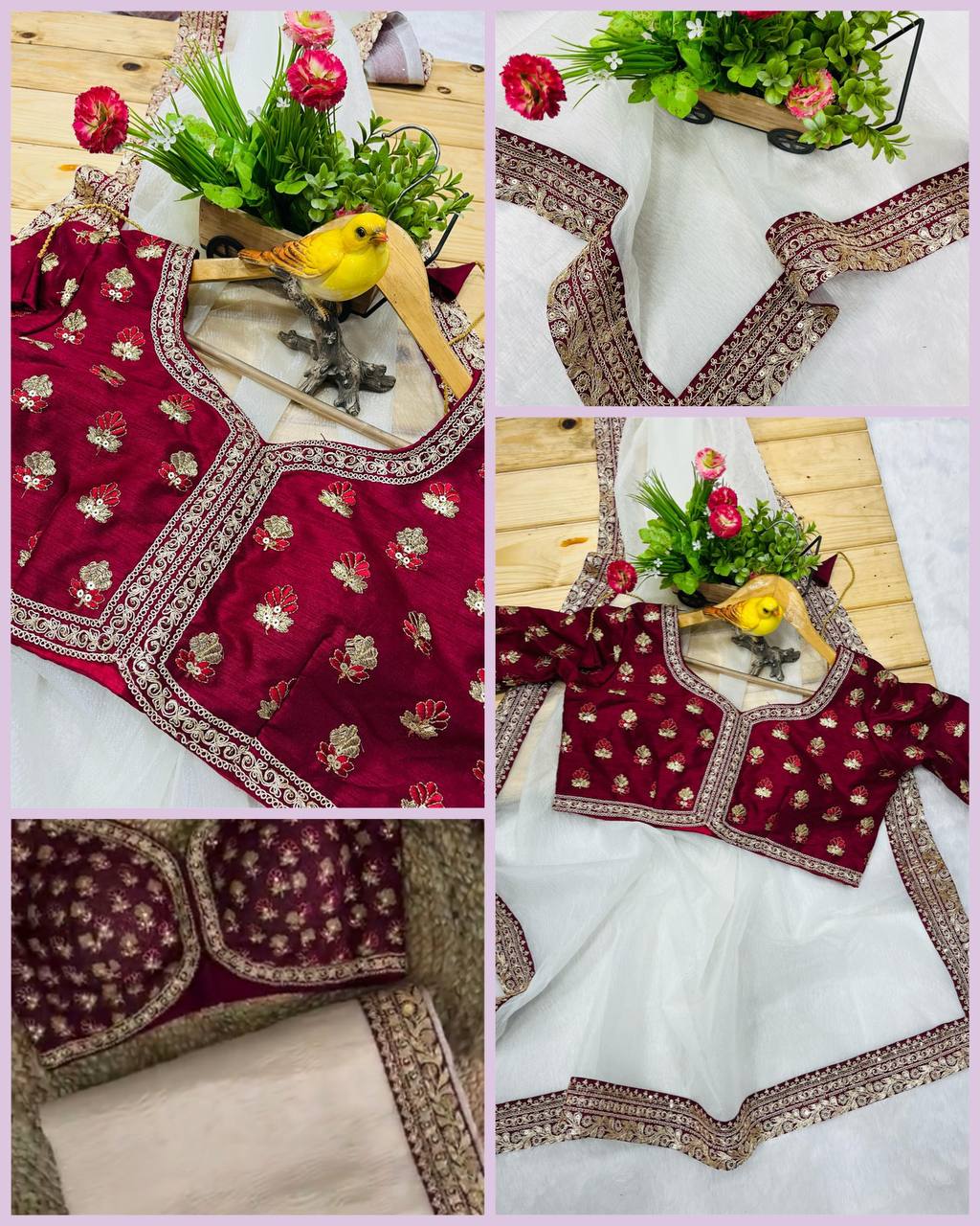 Banarasi crush Saree