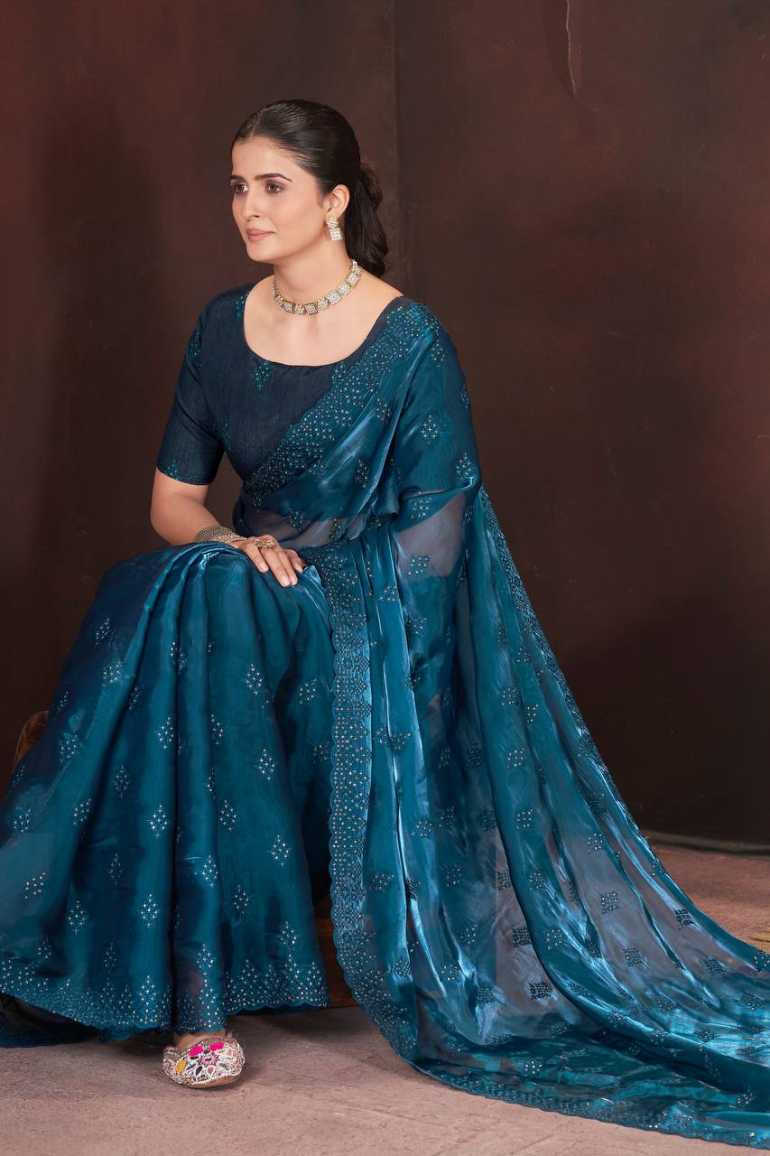 Adorable and Most Beautiful Designer Saree