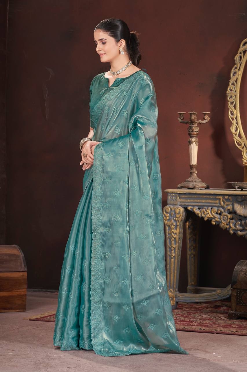 Adorable and Most Beautiful Designer Saree