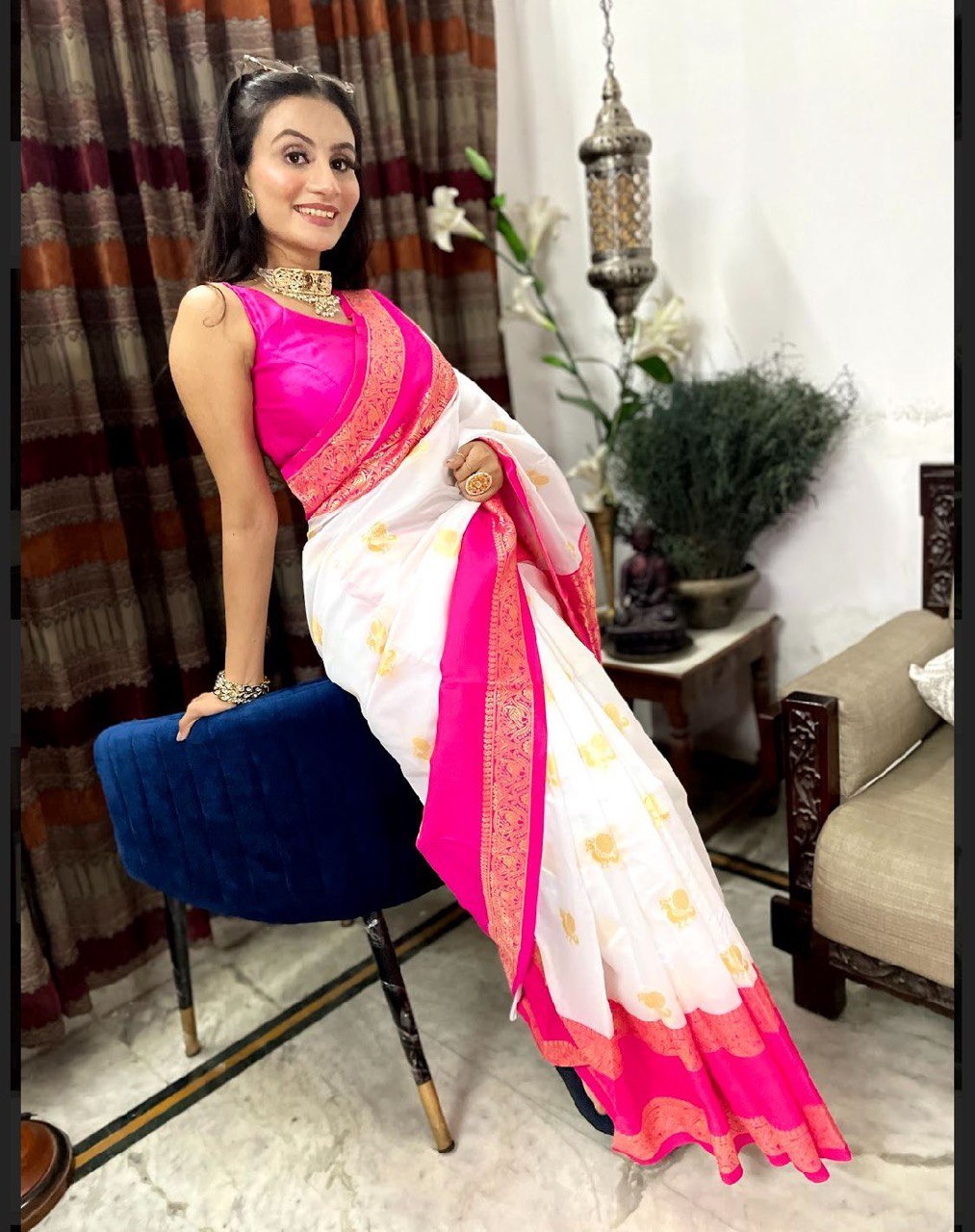 FANCY ONAM SPECIAL SILK SAREE RAKSHABANDHAN SPECIAL GIFTED SAREE*