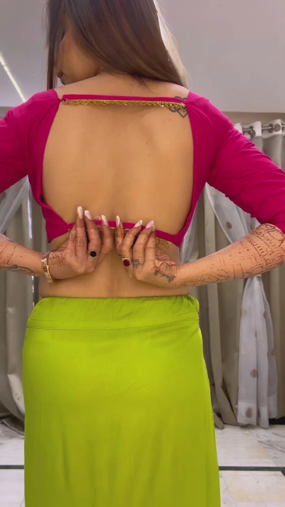 RAFELO LATKAN HIT DESIGN WITH SABYASACHI SEQUENCE AND THREAD BUTTA WORK IN LACE BORDER