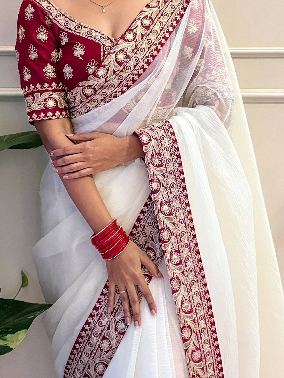 Banarasi crush Saree