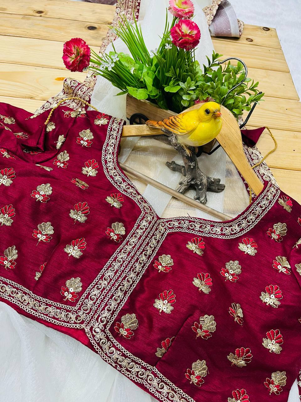 Banarasi crush Saree