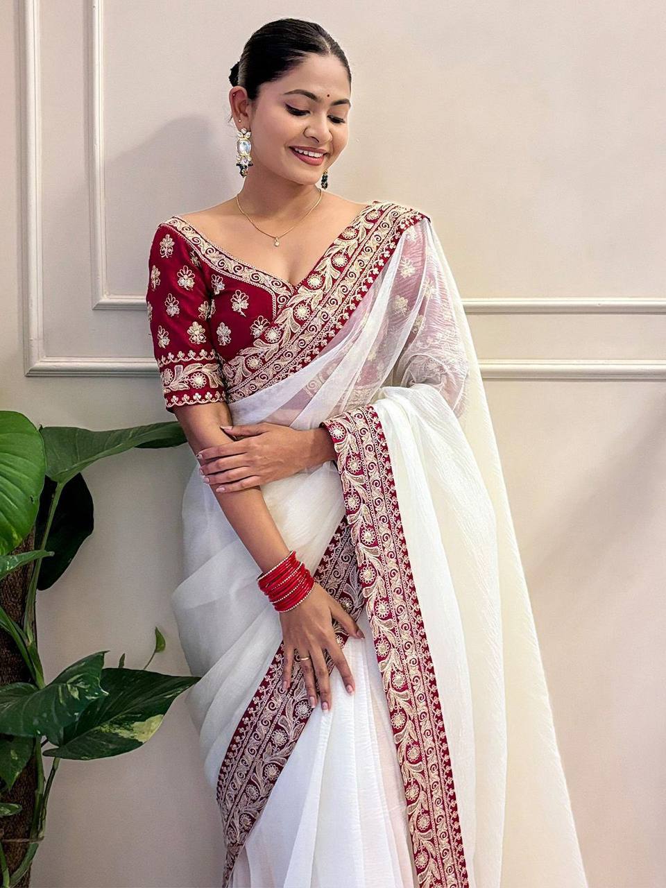 Banarasi crush Saree