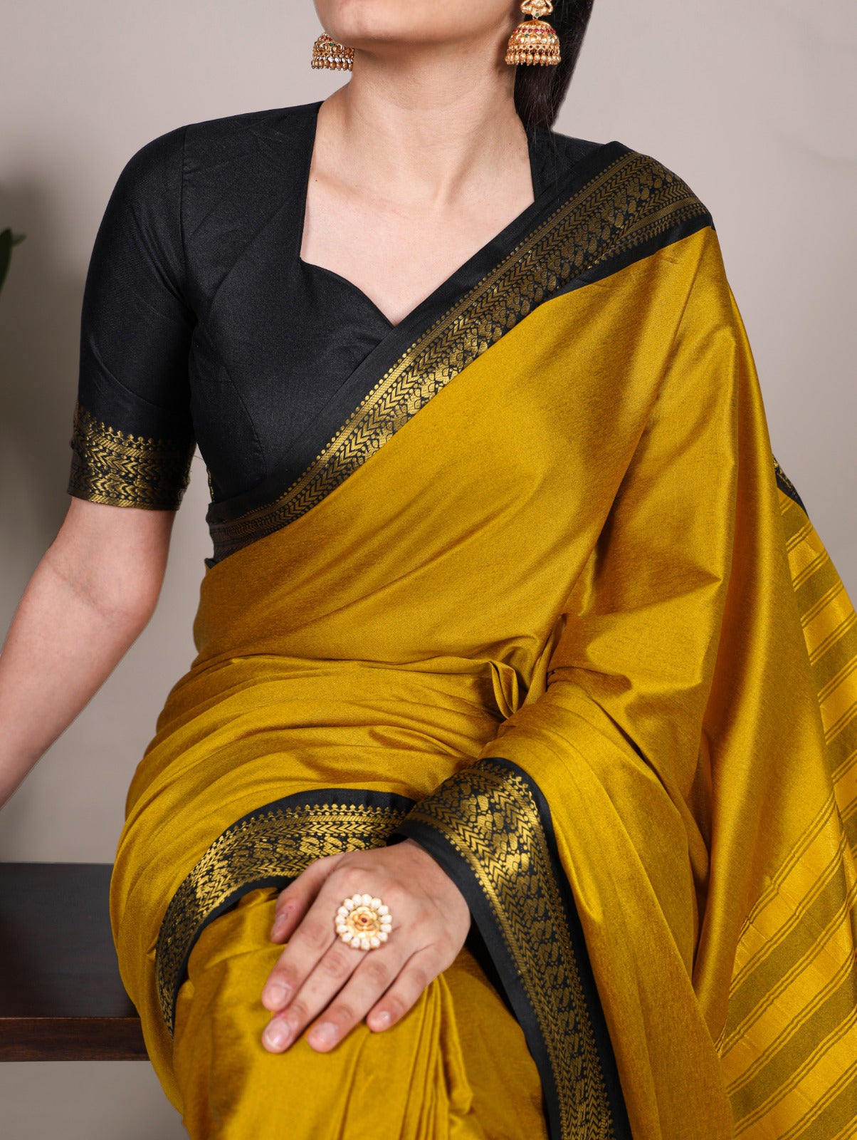 Aura Silk Zari Weaving Work Saree