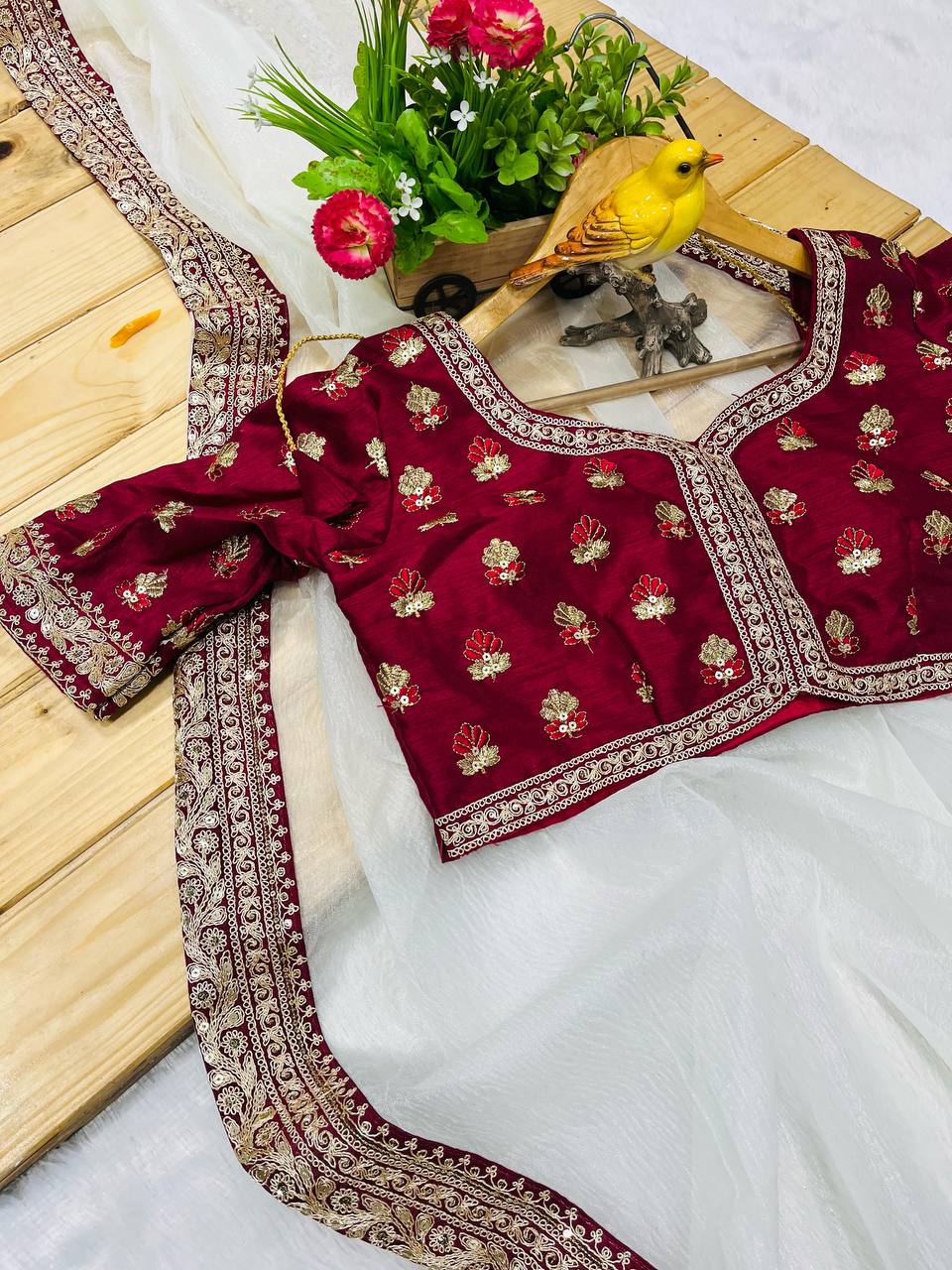 Banarasi crush Saree