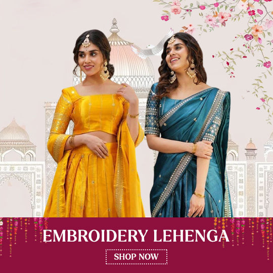 Embroidery Lehenga