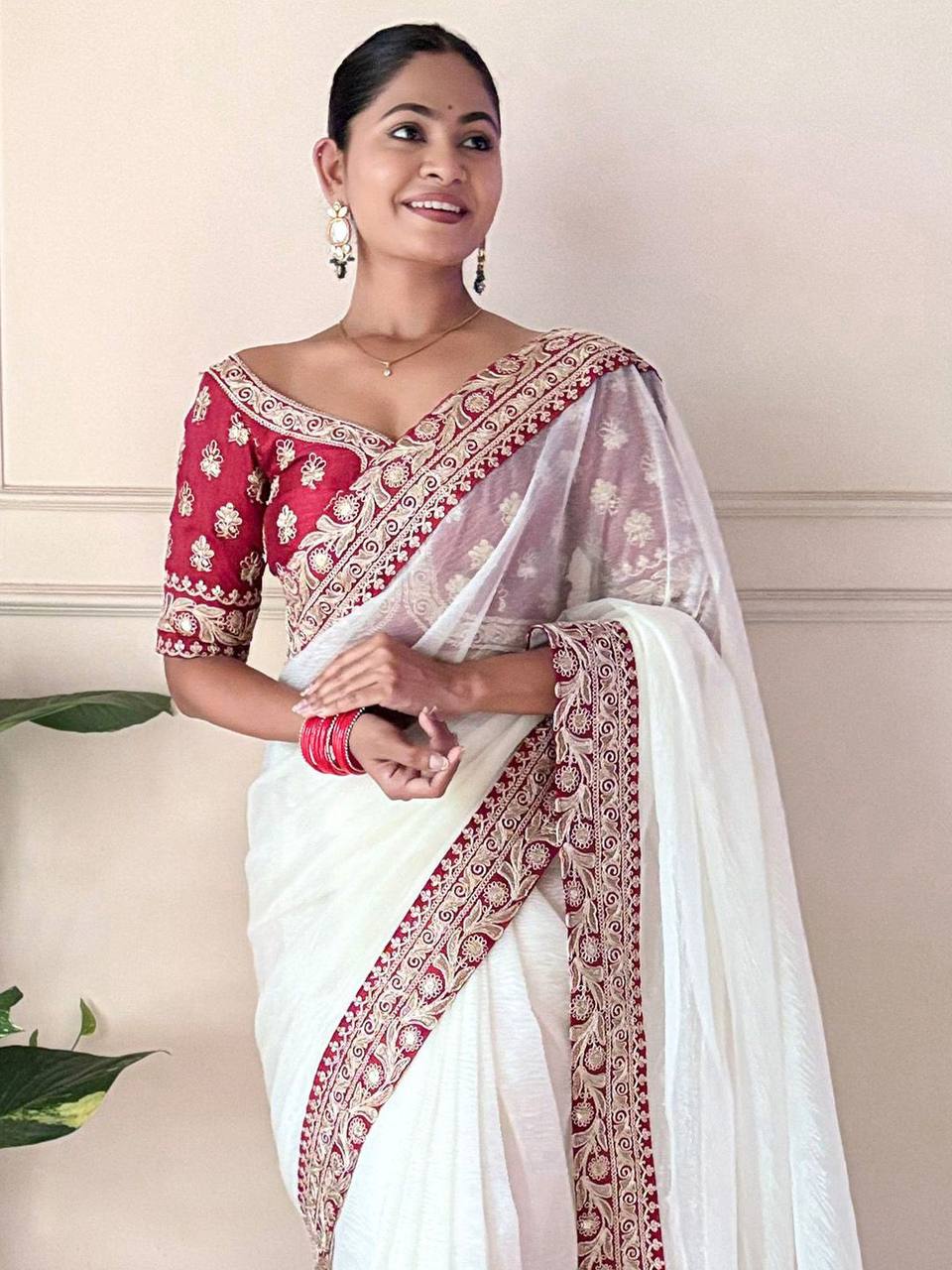 Banarasi crush Saree