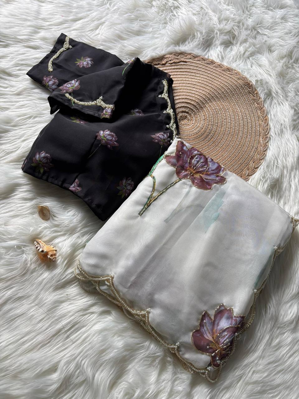 Designs handwork saree