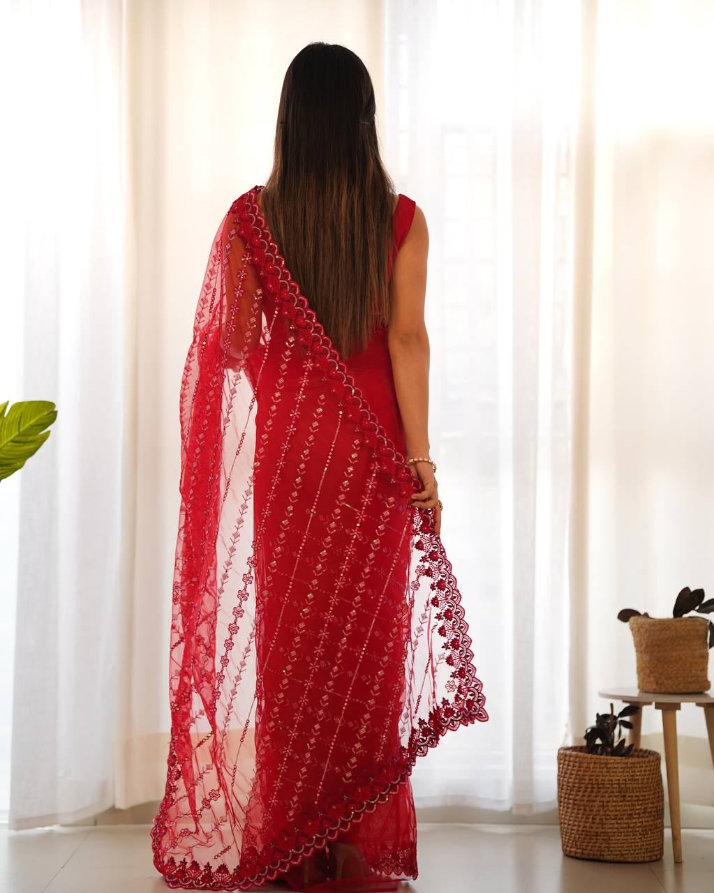 Designer Embroidered Saree Collection