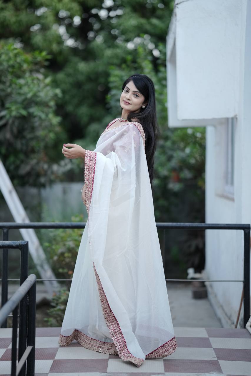 *🪡 Adorable and Most Beautiful Designer Saree*