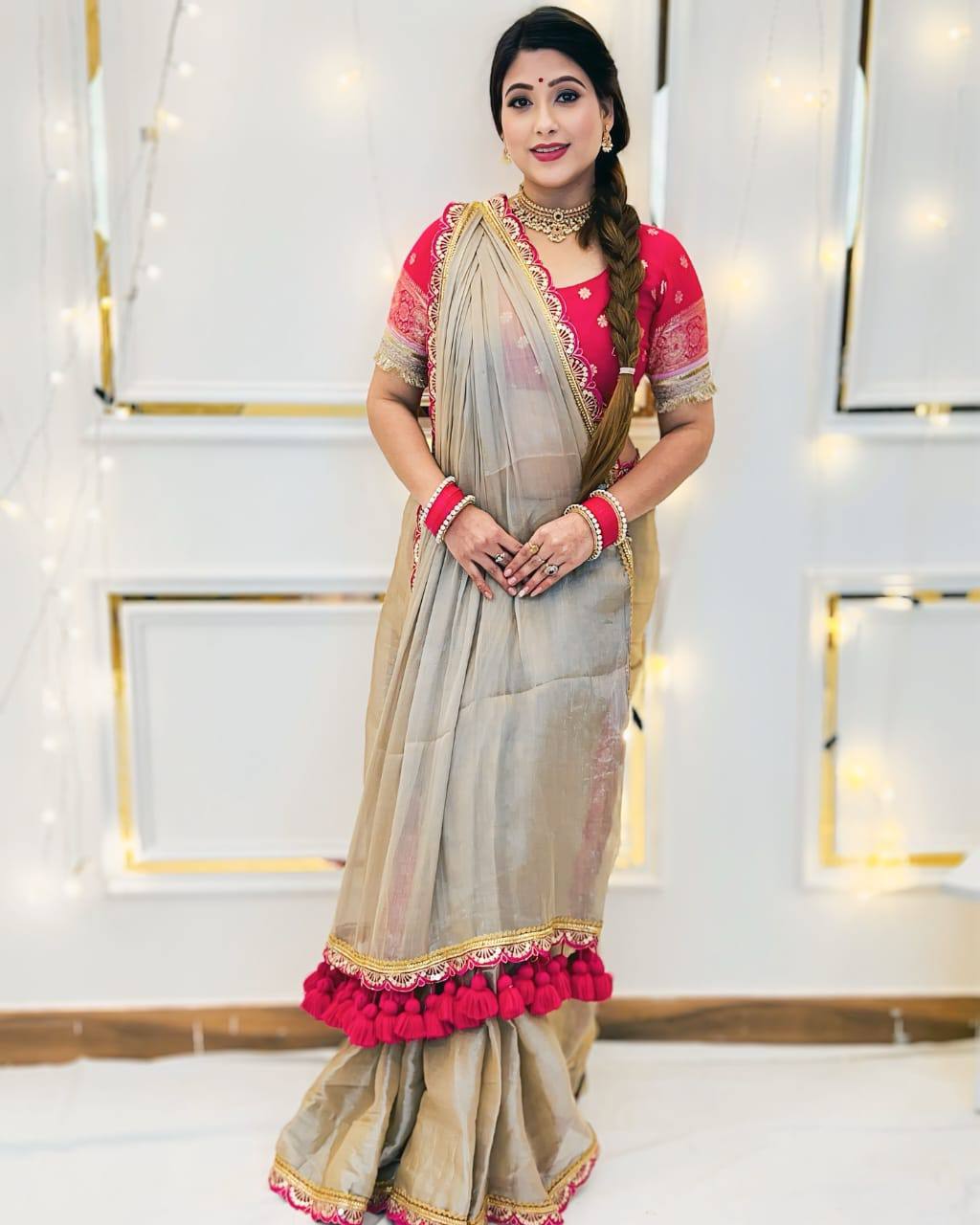 *🪡 Adorable and Most Beautiful Designer Saree *