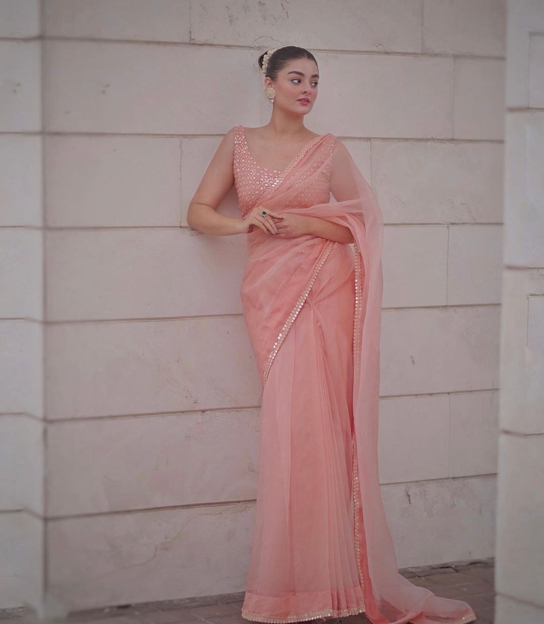 *🪡Beautiful Organza Embroidery Saree Collection Presented *