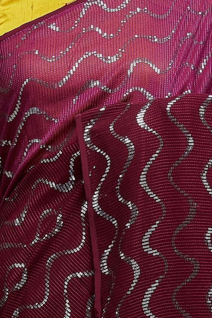 amazing designer Sequance Saree